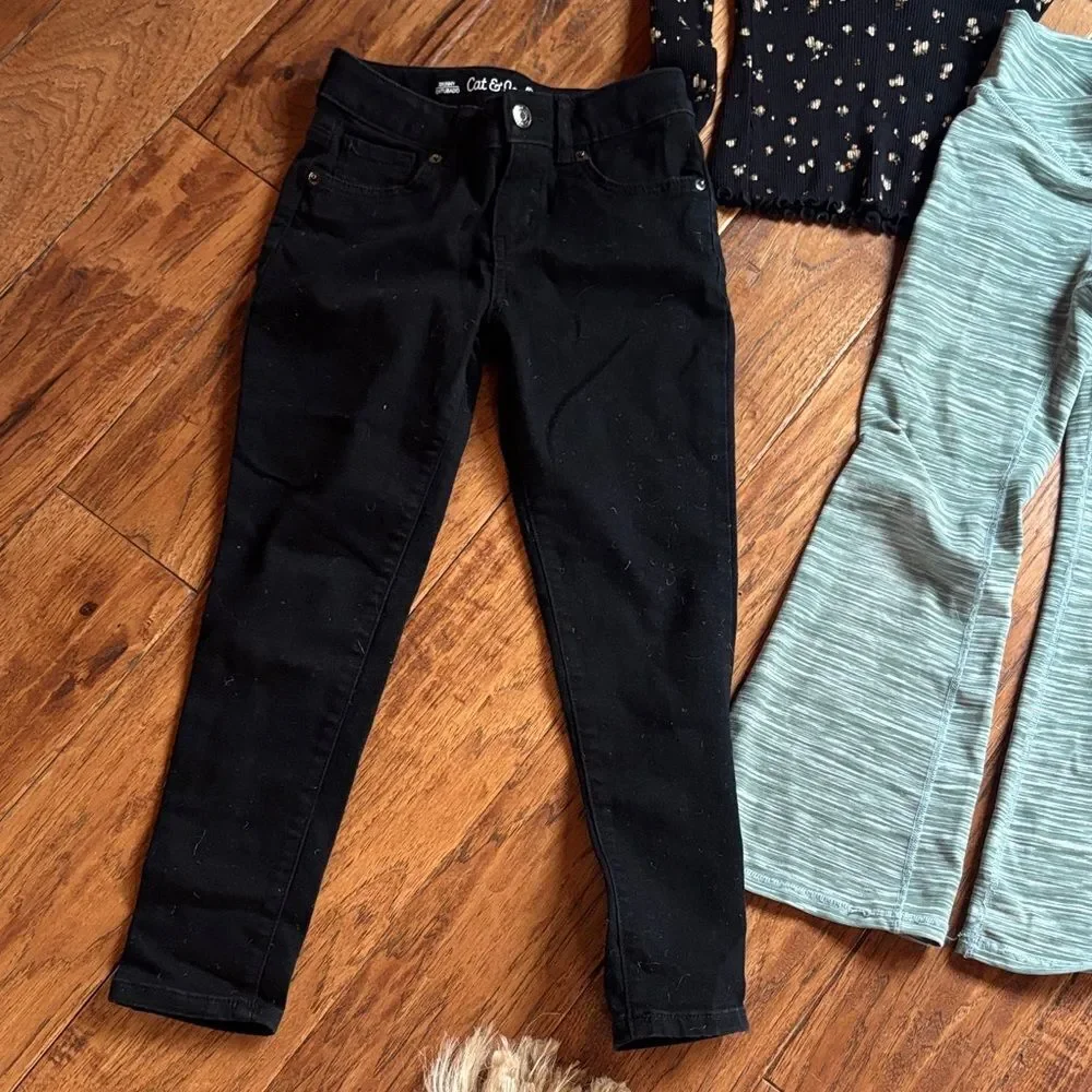 Stylish Kids' Clothing Set - Old Navy and Cat and Jack Black, Blue, and Red